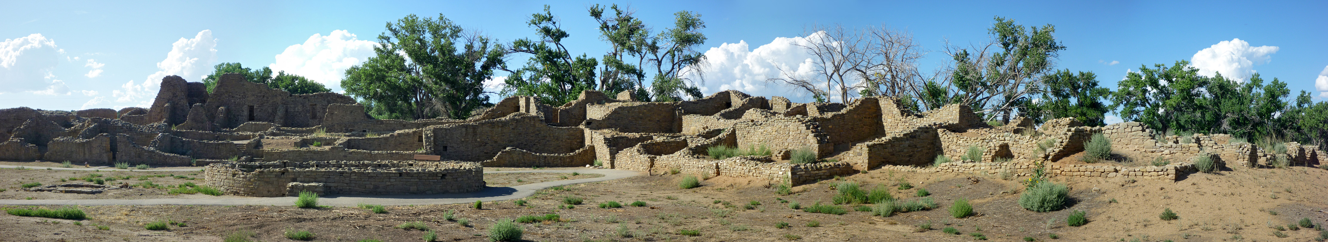Panorama of the ruins