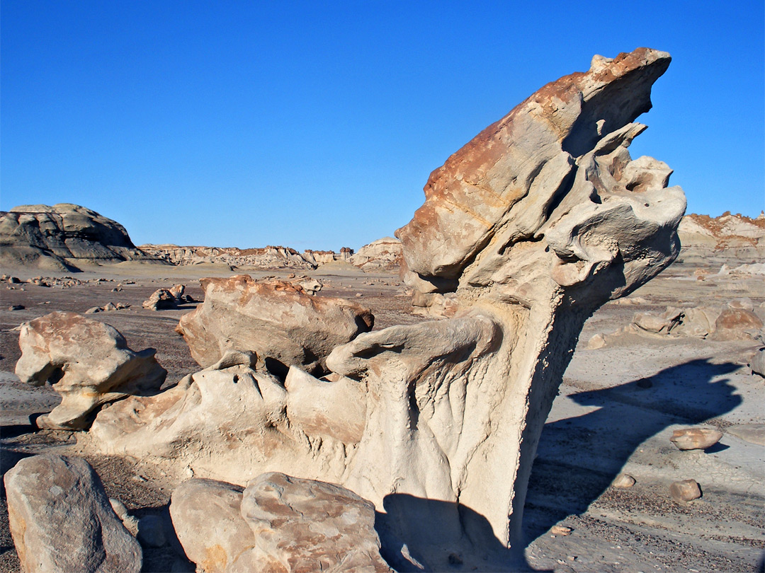 Strangely shaped rocks