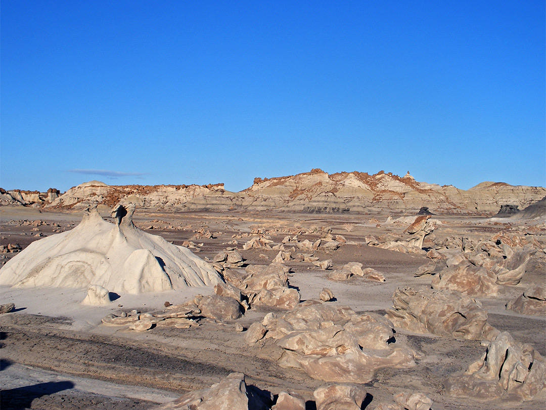 Angular boulders