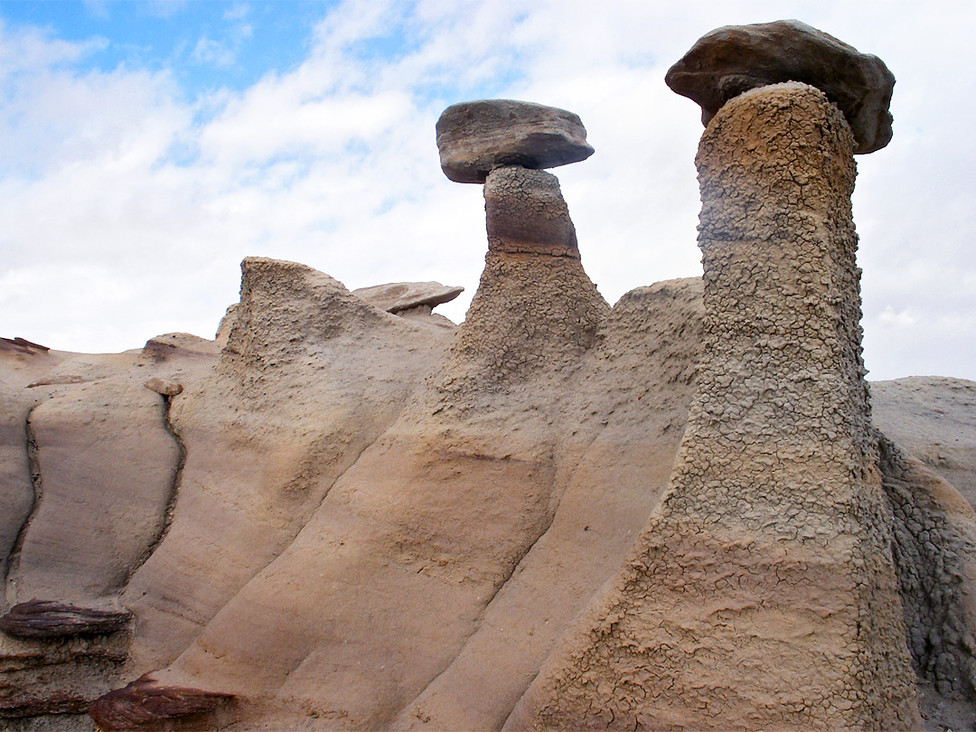 Pair of hoodoos