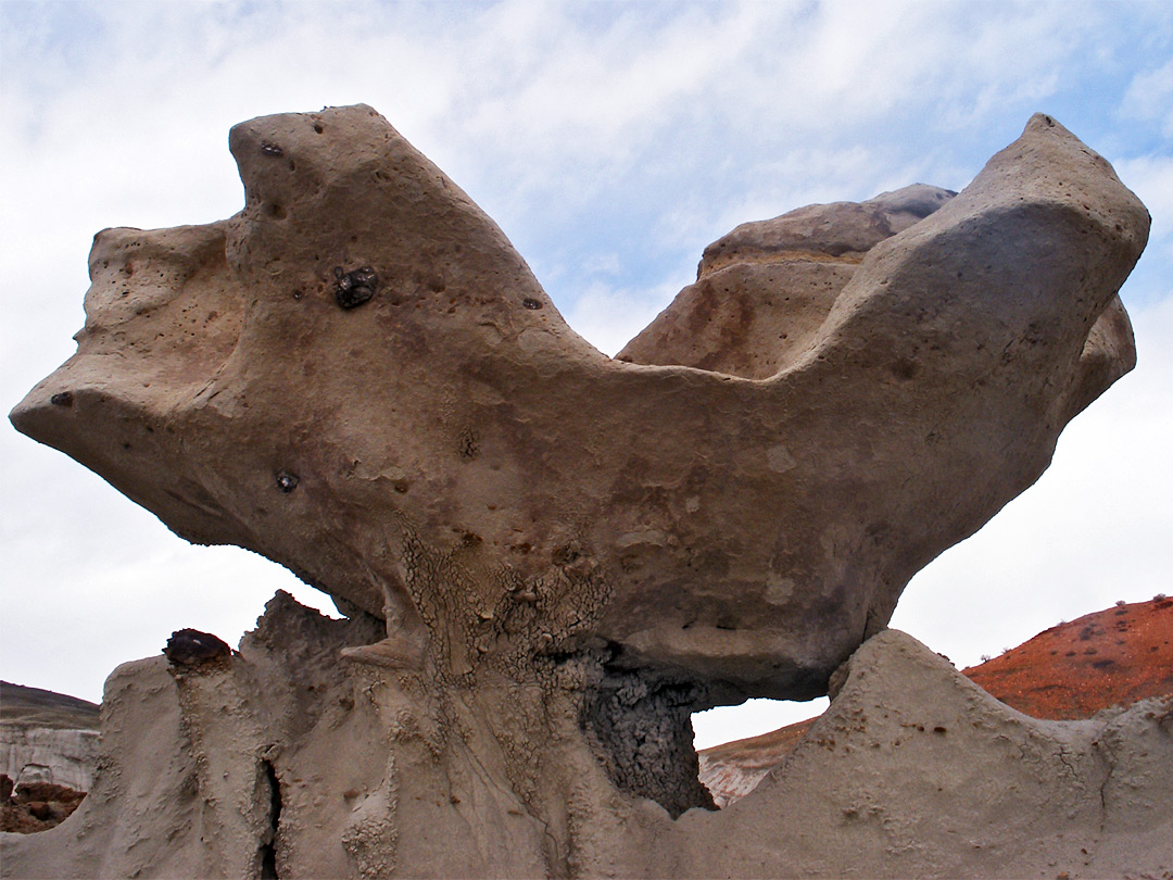 Bowl-shaped rock