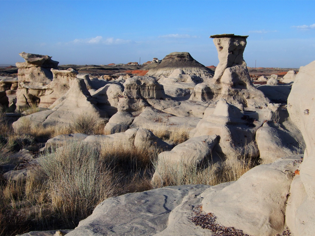 Hoodoos and badlands