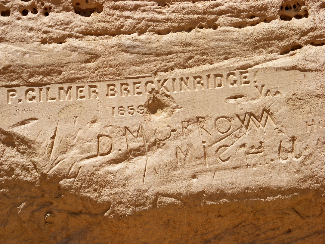 P Gilmer, Breckinridge, 1859