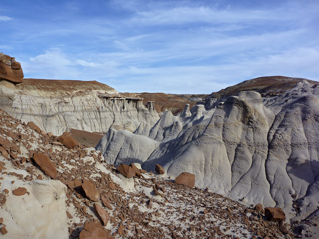 Undulating sandstone