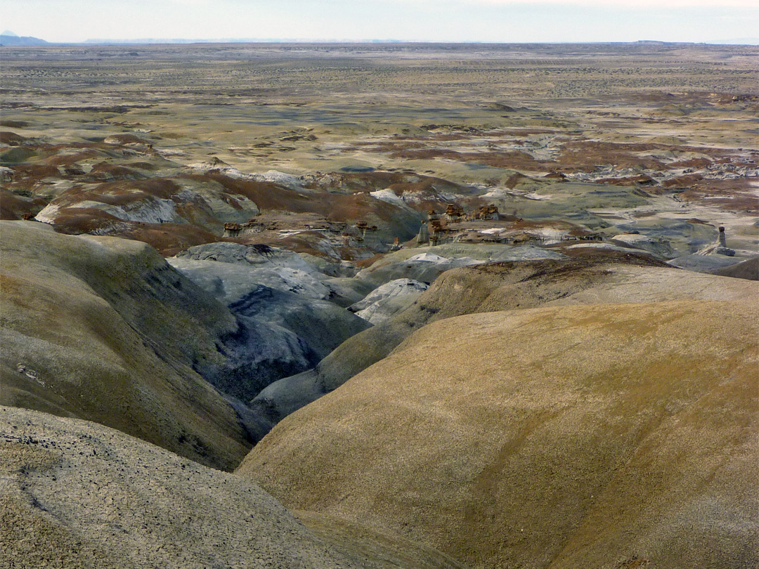 Top of the badlands