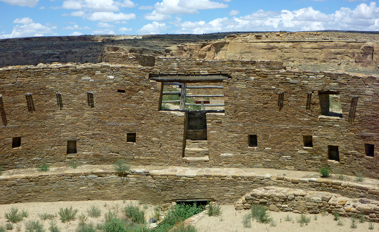 Great kiva at Casa Rinconada