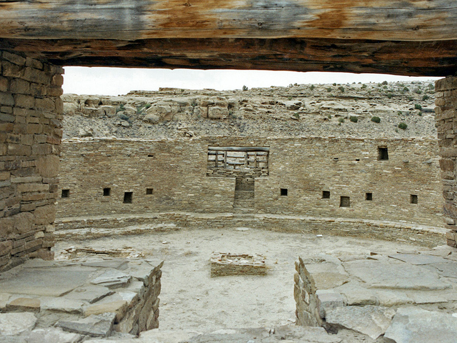 Wall of a great kiva