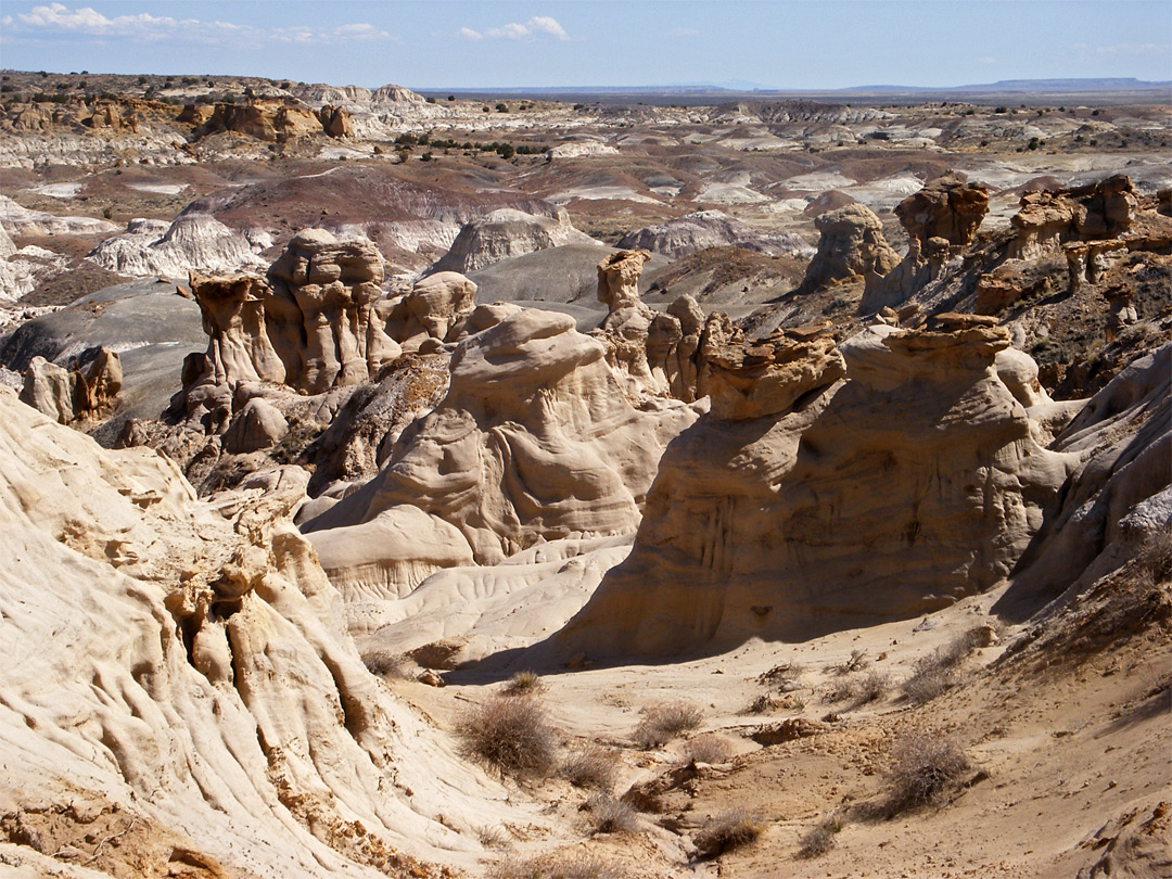 Sandstone formations