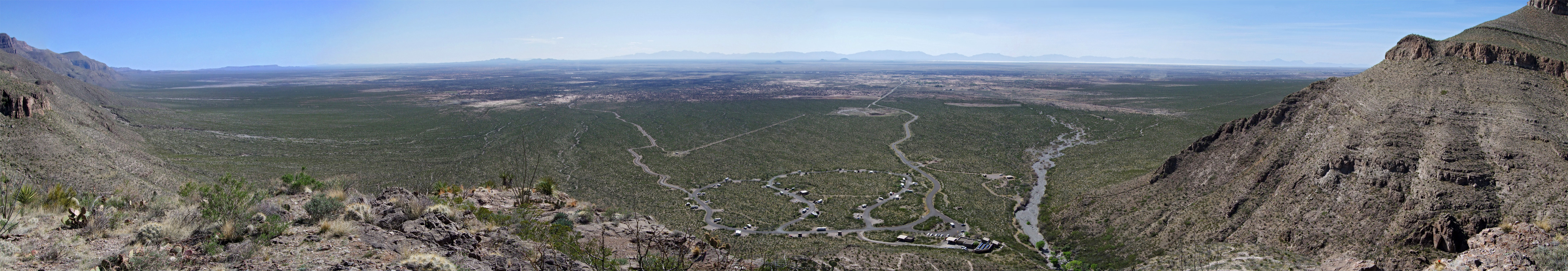 View west from Dog Canyon