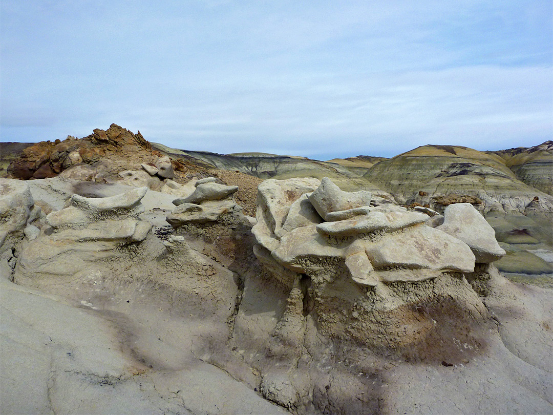 Eroded sandstone