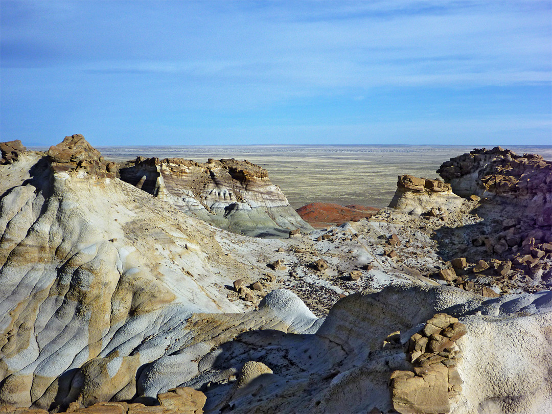 Plains beyond the cliffs