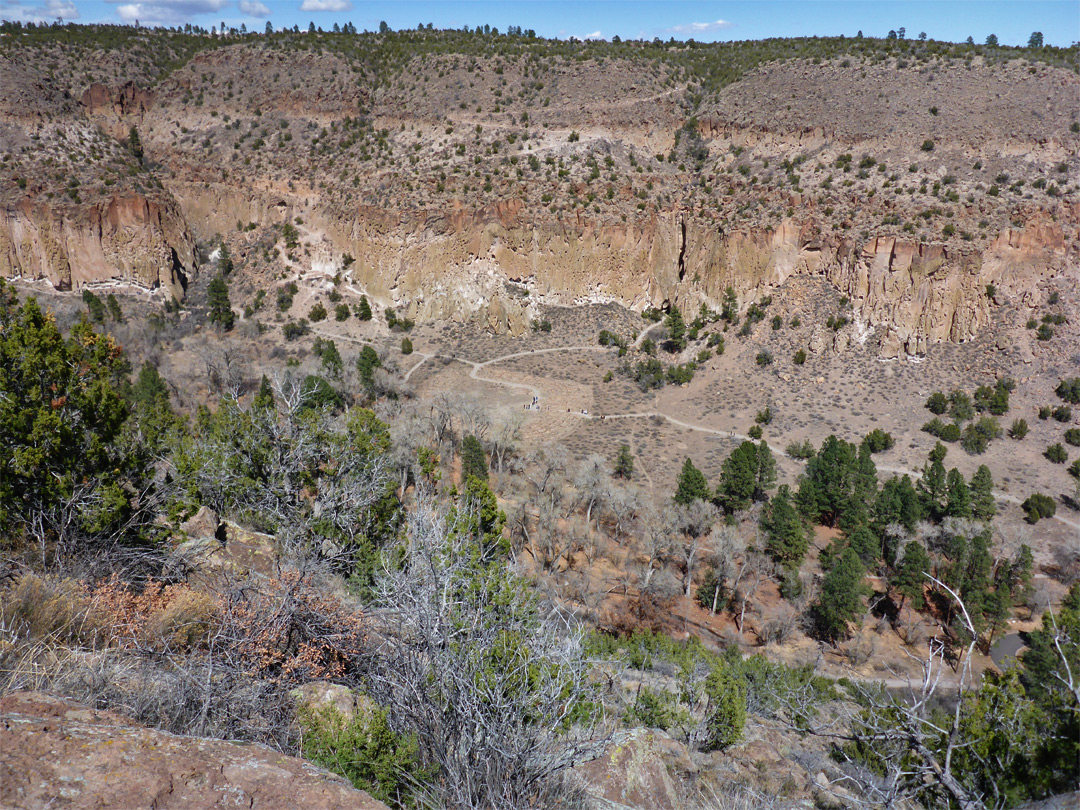 Canyon walls