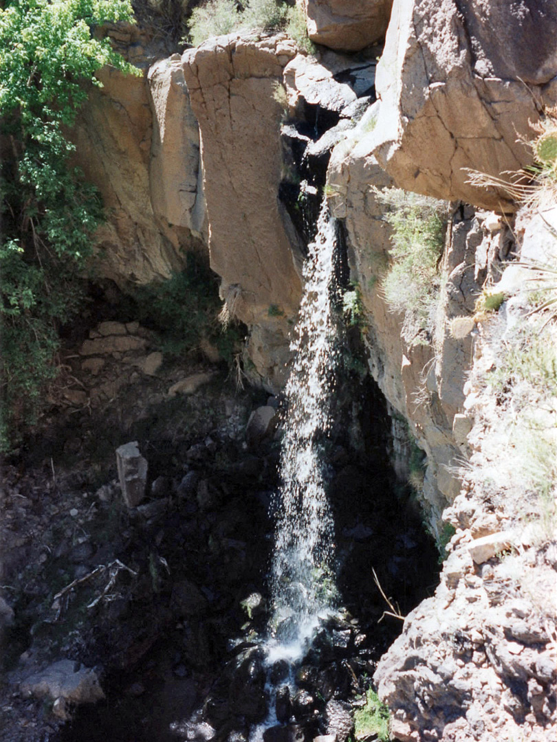 The Lower Falls - close view