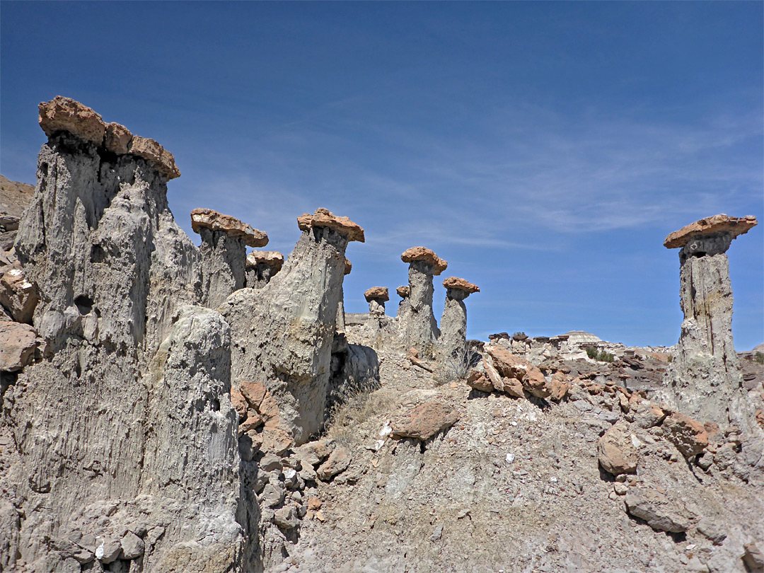 Group of hoodoos