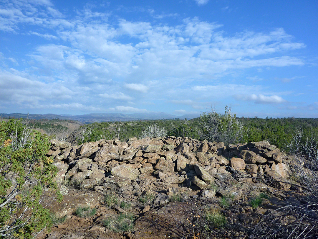 Remains of a kiva