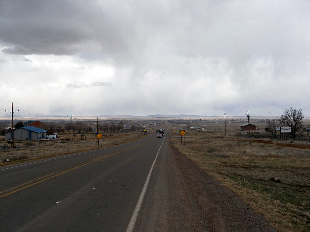 Road west of Moriarty