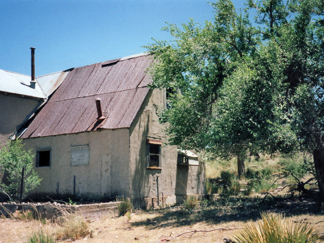 Back of the abandoned house