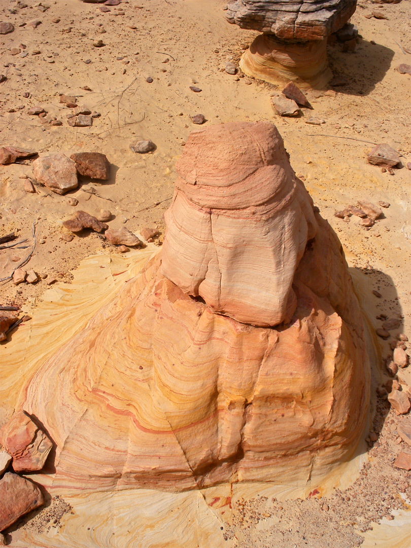 Eroded pinnacle