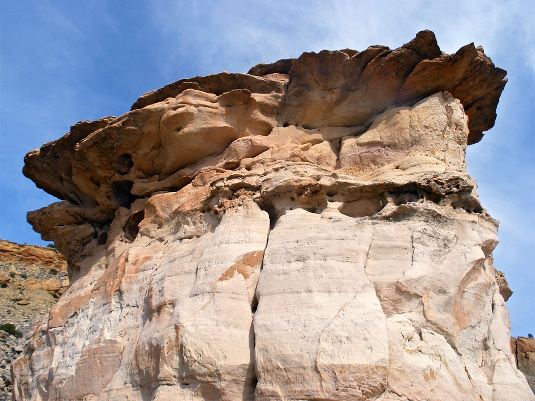 Sandstone pillar