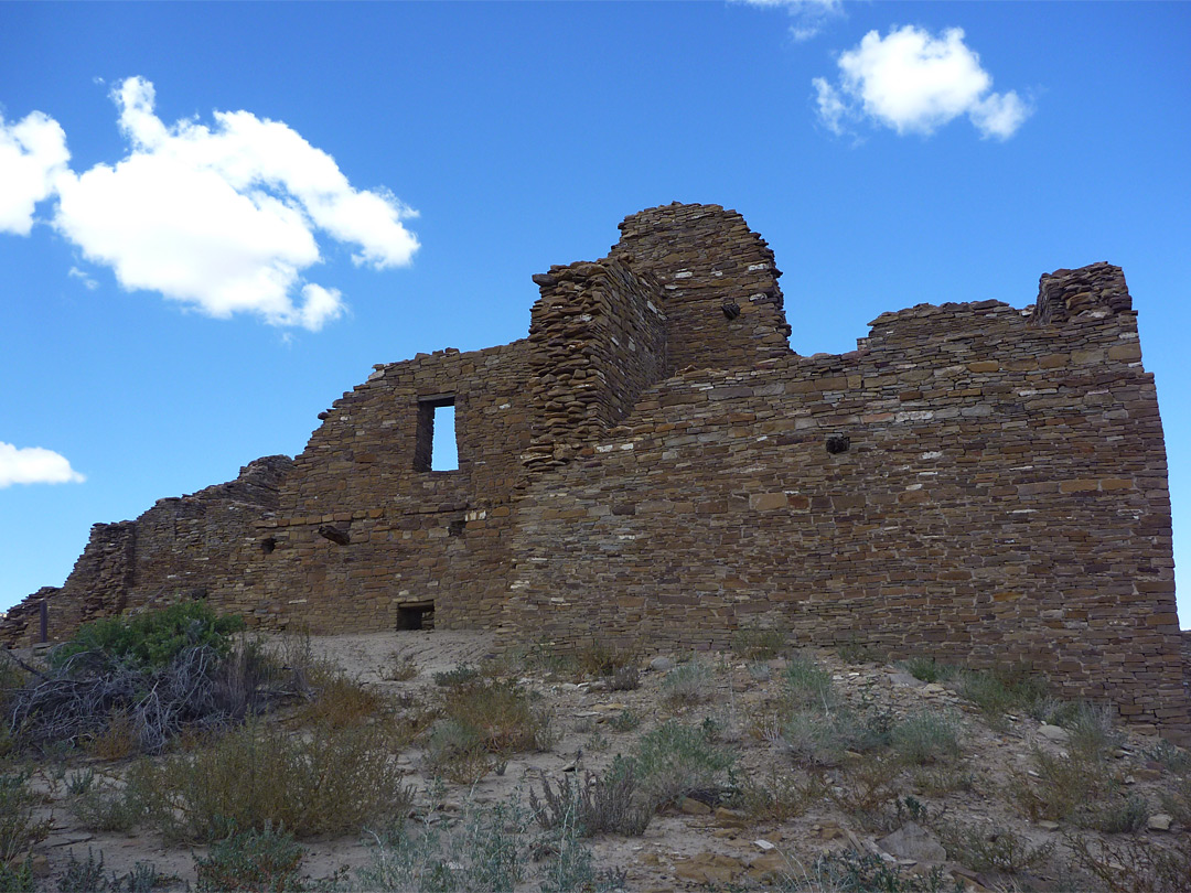 Walls at Pueblo del Arroyo