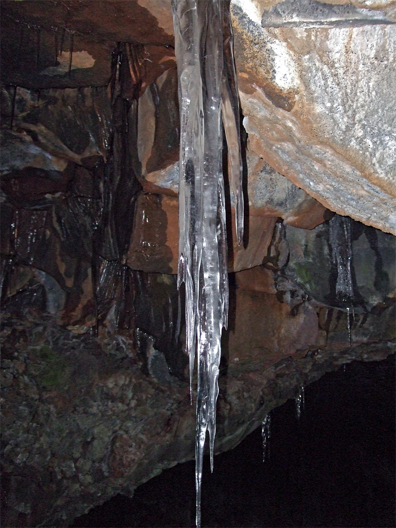 Long icicle