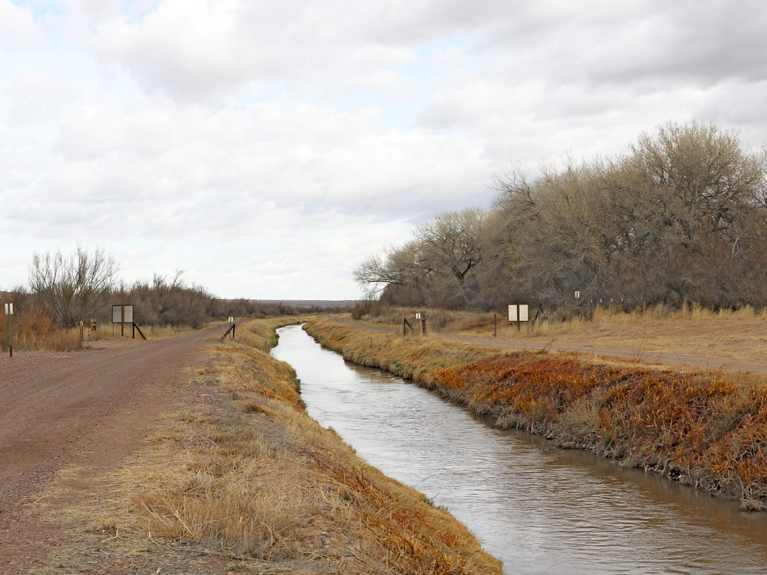 Track and canal