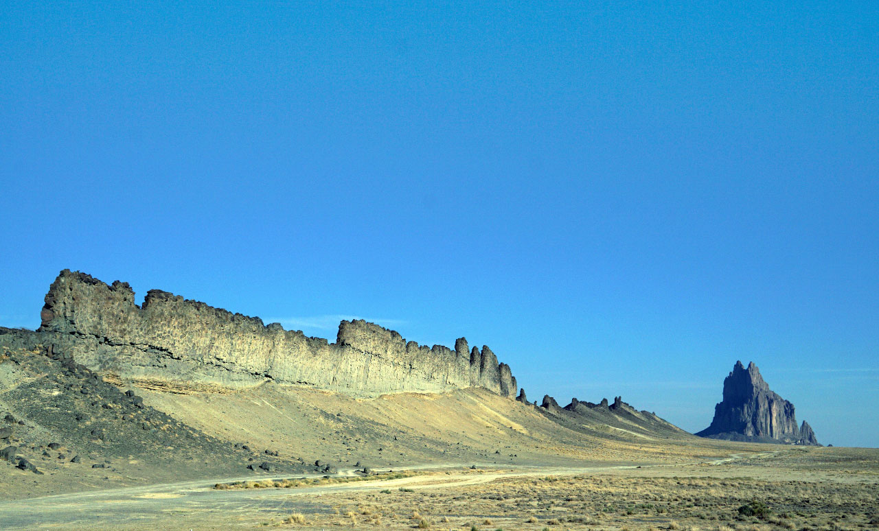 Dike, south of Shiprock