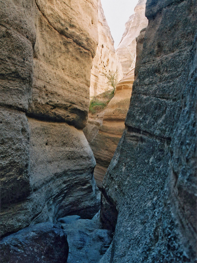 Dryfall in the canyon