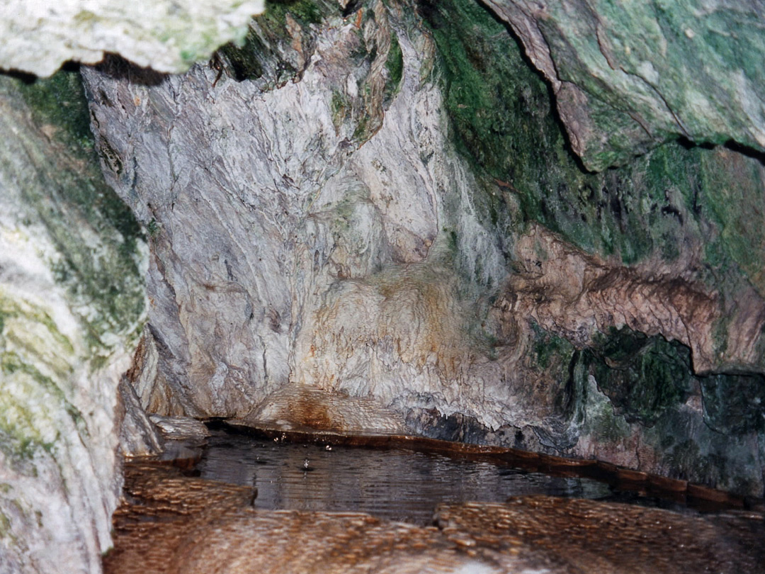 Grotto along the Jemez River