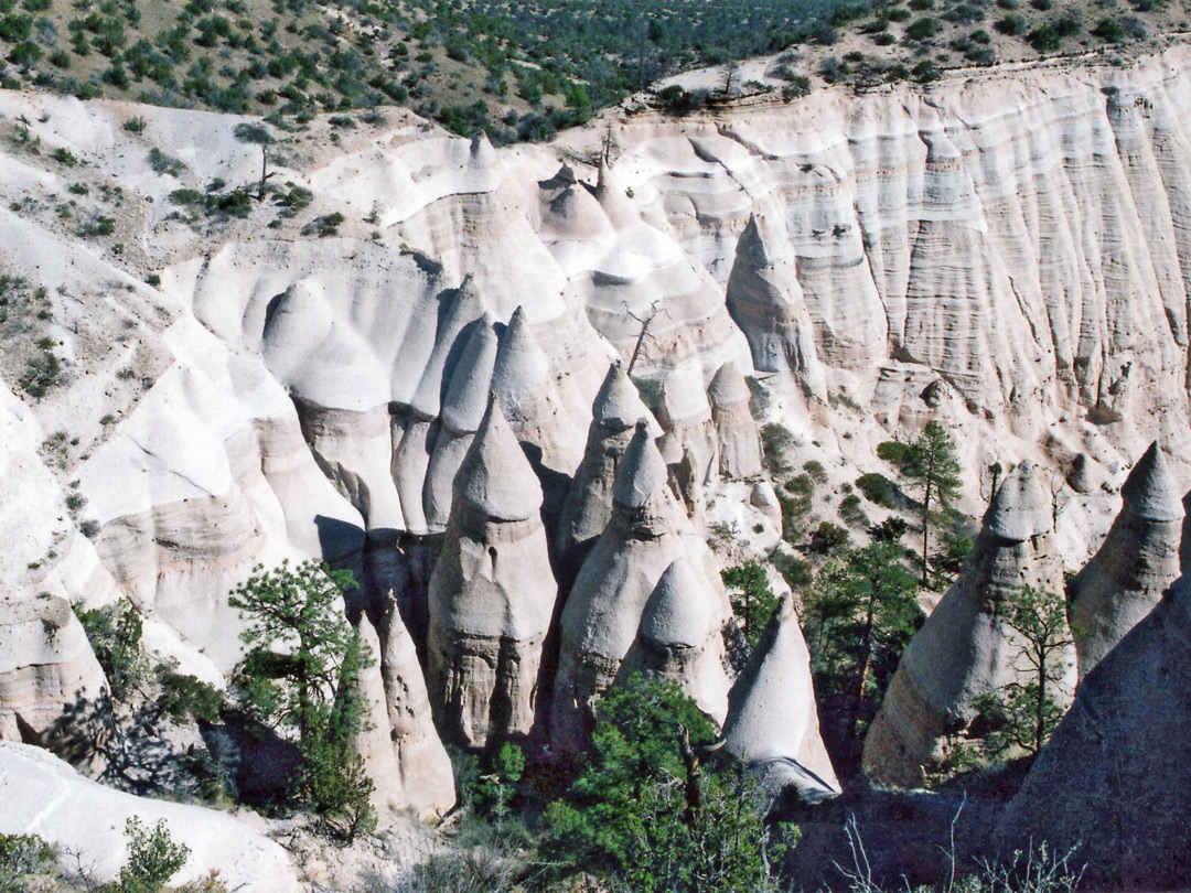 Above the rocks