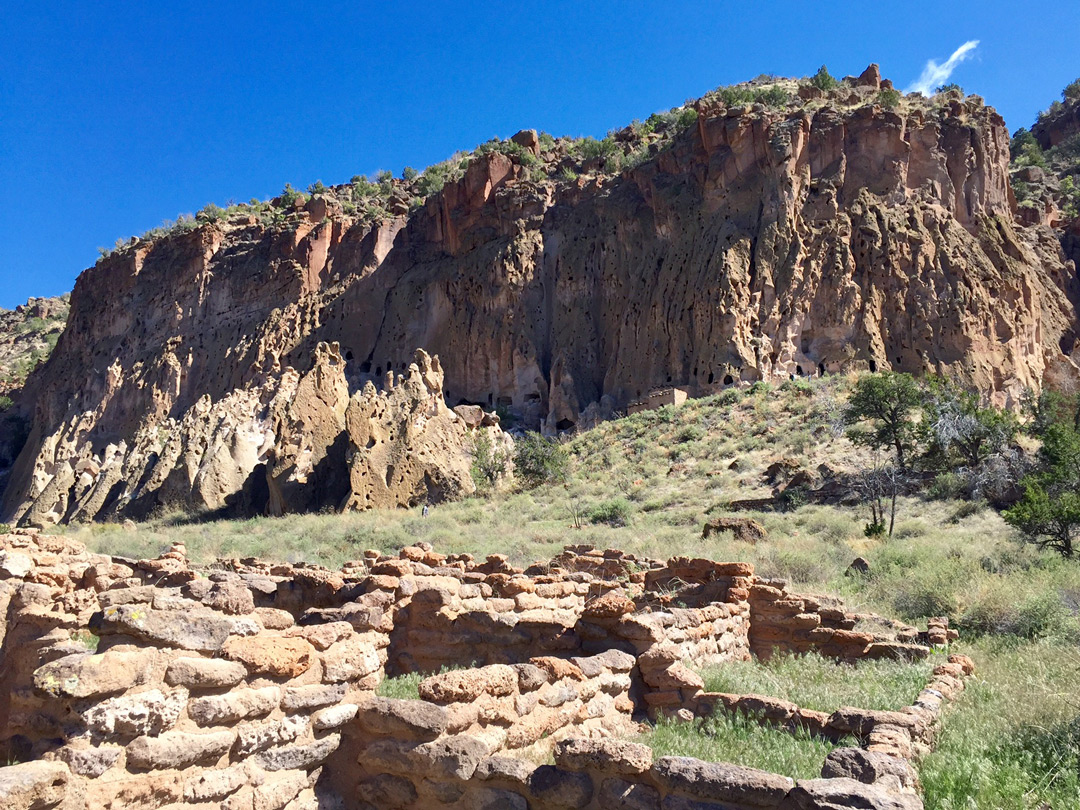 Cliffs above Tyuonyi