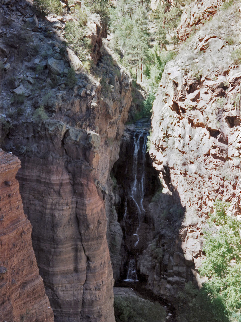 Upper Frijoles Falls