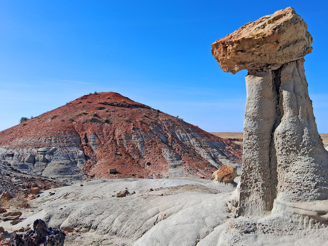 Hoodoo and mound