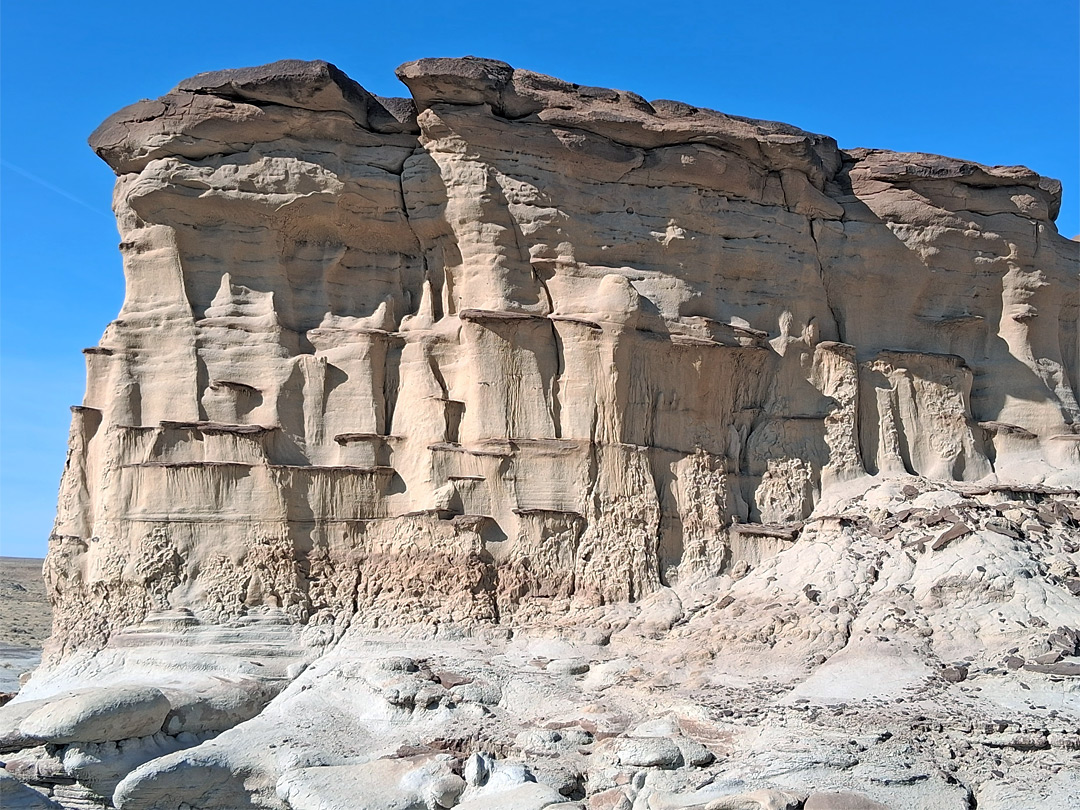 Layered outcrop