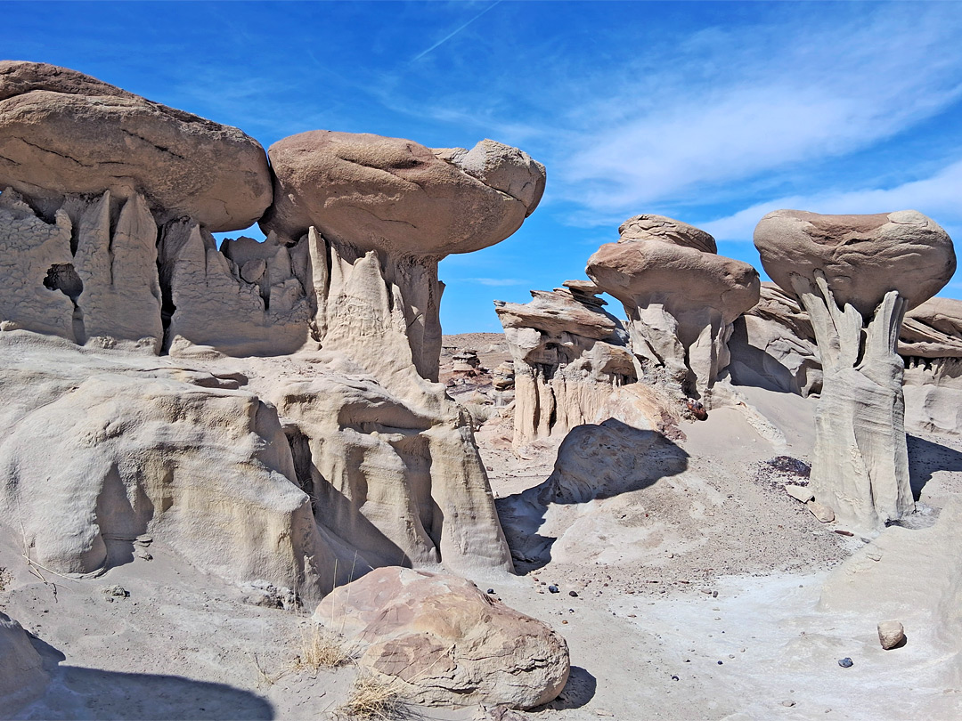 Group of hoodoos