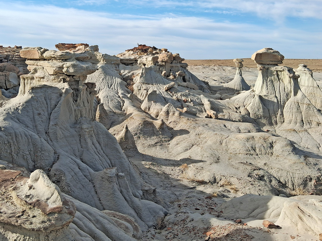 White badlands