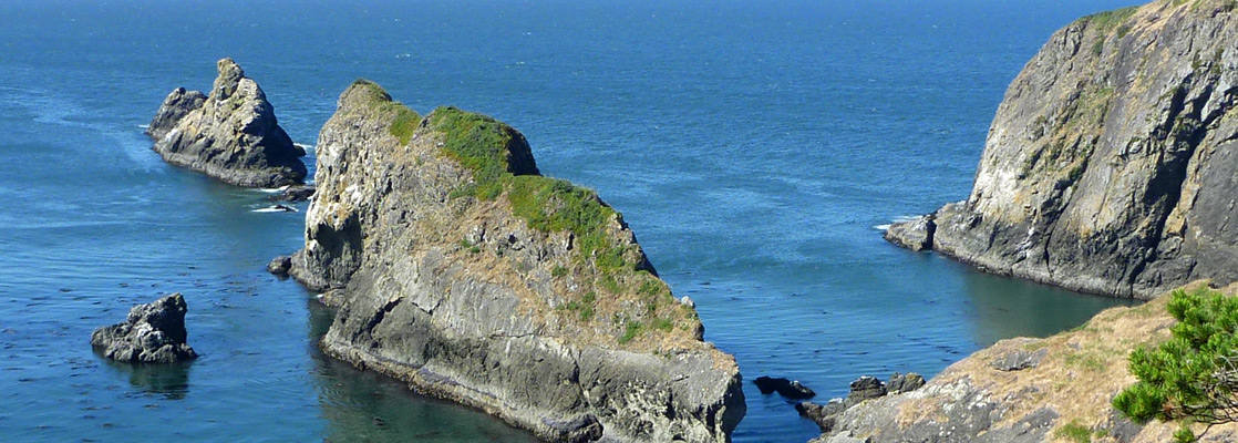 Hells Gate and Tichenor Rock