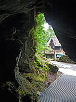 Mouth of the cave