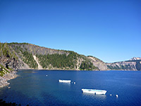 Boats on the lake