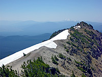 South end of the summit ridge