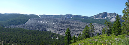 Big Obsidian Flow, along the Little Crater Trail