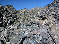Jumbled lava blocks
