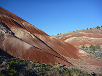 Red badlands