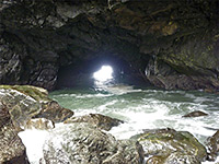 The longest sea cave