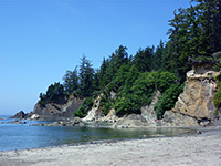 Beach at Sunset Bay