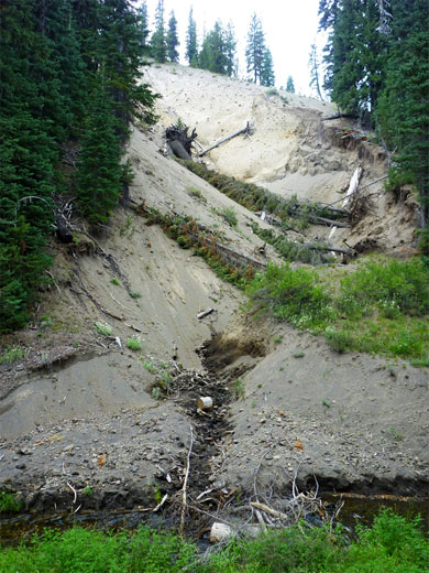 Tiny tributary stream