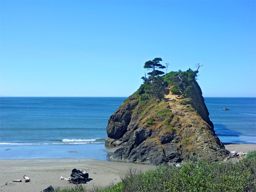 Battle Rock, Port Orford