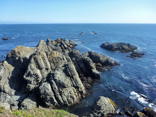 Rocks at the edge of Chetco Point