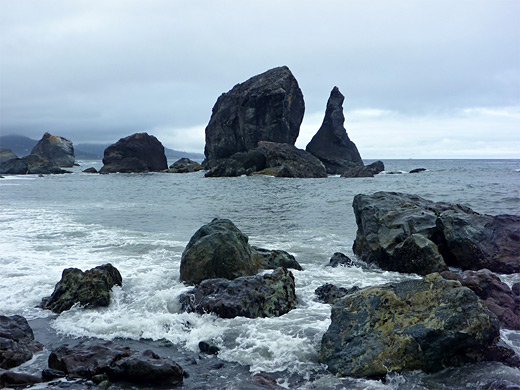 Sea stacks