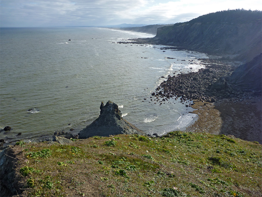 Tall cliffs